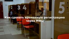 Что нужно для временной регистрации в МФЦ в Аптека от склада