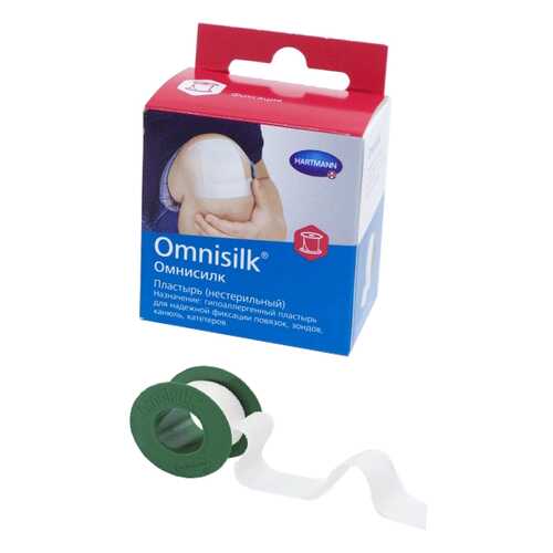 Пластырь Omnisilk фиксирующий 2,5 см х 5 м 1 шт. в Аптека от склада