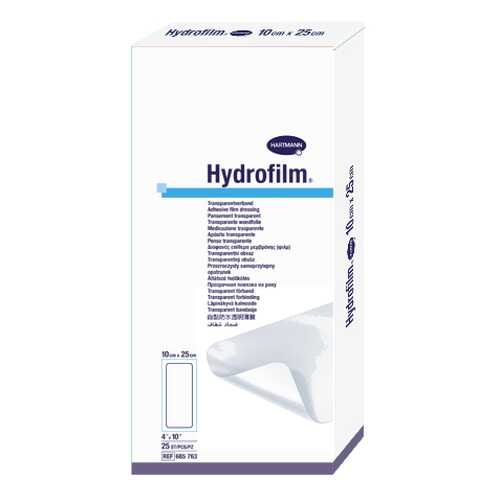 Самофиксирующаяся повязка HARTMANN Hydrofilm прозрачная 10 см х 25 см 25 шт. в Аптека от склада