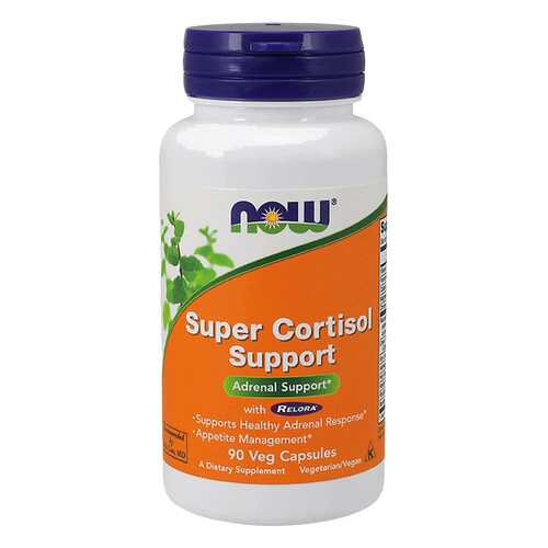 Для нервной системы NOW Super Cortisol Support 90 капсул в Аптека от склада