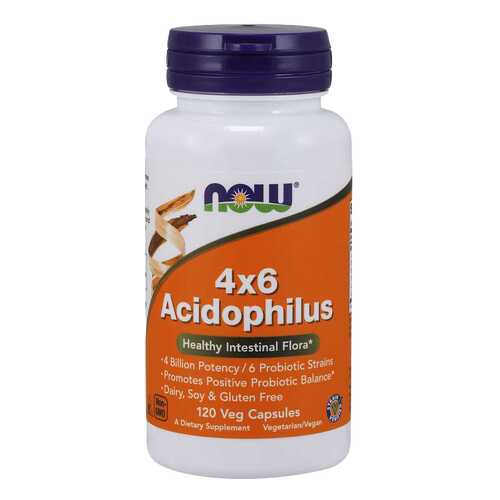 Для пищеварения NOW Acidophilus 4x6 120 капсул в Аптека от склада