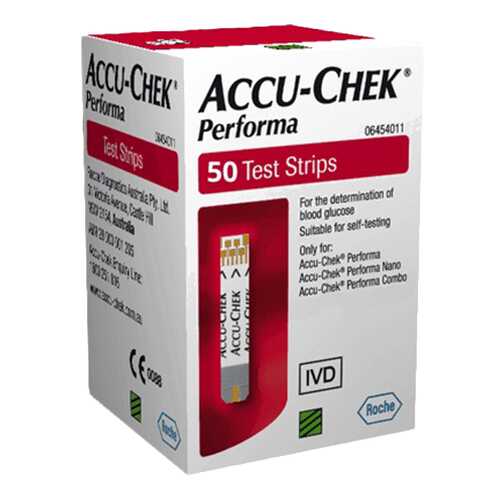 Тест-полоски для глюкометра Accu-Chek Performa 50 шт. в Аптека от склада