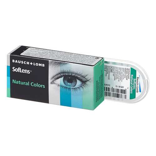 Контактные линзы SofLens Natural Colors 2 линзы -1,00 indigo в Аптека от склада