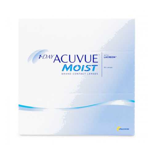 Контактные линзы 1-Day Acuvue Moist 90 линз R 8,5 -0,50 в Аптека от склада