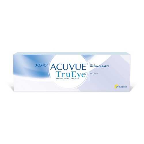 Контактные линзы 1-Day Acuvue TruEye 30 линз -1,25 в Аптека от склада