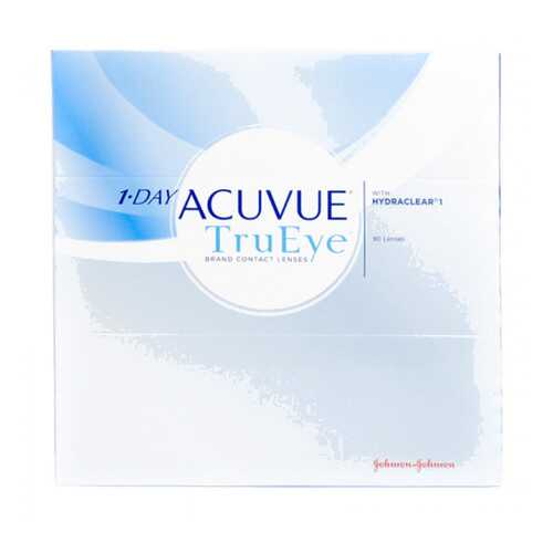 Контактные линзы 1-Day Acuvue TruEye 90 линз R 8,5 -0,50 в Аптека от склада