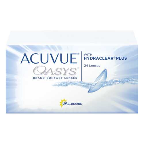 Контактные линзы Acuvue Oasys with Hydraclear Plus 24 линзы R 8,4 -10,00 в Аптека от склада