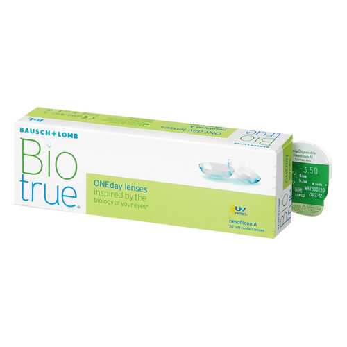 Контактные линзы Biotrue ONEday 30 линз -1,50 в Аптека от склада