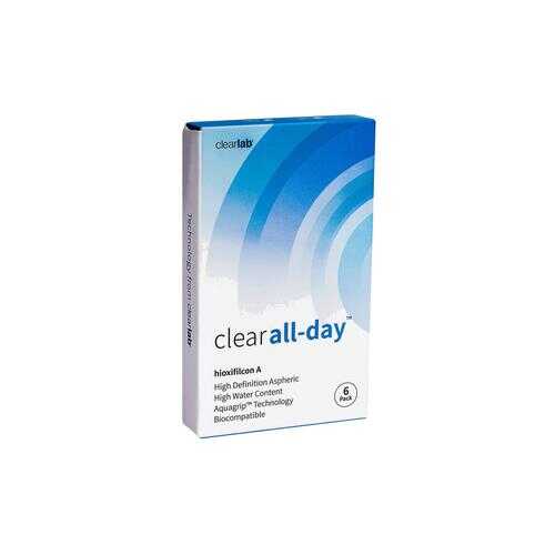 Контактные линзы ClearLab Clear All-Day 6 линз R 8.6 -02,25 в Аптека от склада