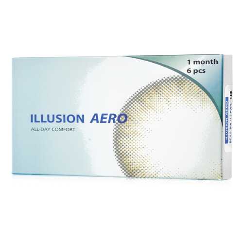 Контактные линзы ILLUSION Aero 6 линз R 8.6 -2.75D в Аптека от склада