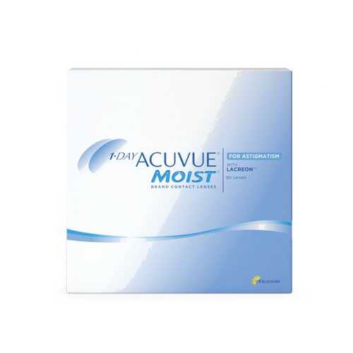 Контактные линзы 1-Day Acuvue Moist for Astigmatism 90 линз -0,75/-2,25/90 в Аптека от склада