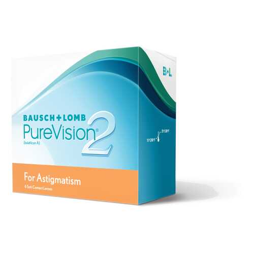 Контактные линзы PureVision 2 for Astigmatism 3 линзы -7,00/-1,75/160 в Аптека от склада