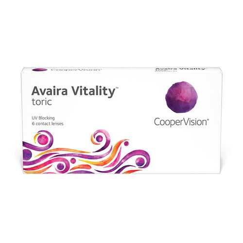 Линзы контактные CooperVision Avaira Vitality toric 6 шт. -2,5/0,75/170 в Аптека от склада