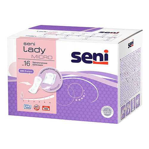 Прокладки урологические SENI LADY Micro 16 шт. в Аптека от склада