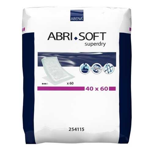 Впитывающие пеленки, 40x60 см, 60 шт. Abena Abri-Soft Superdry в Аптека от склада