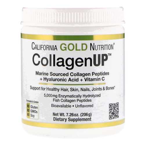 CollagenUP + Hyaluronic Acid + Vit C California Gold Nutrition 5000 мг 206 г в Аптека от склада